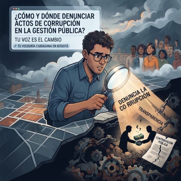¿Cómo y dónde denunciar posibles actos de corrupción en la gestión pública?